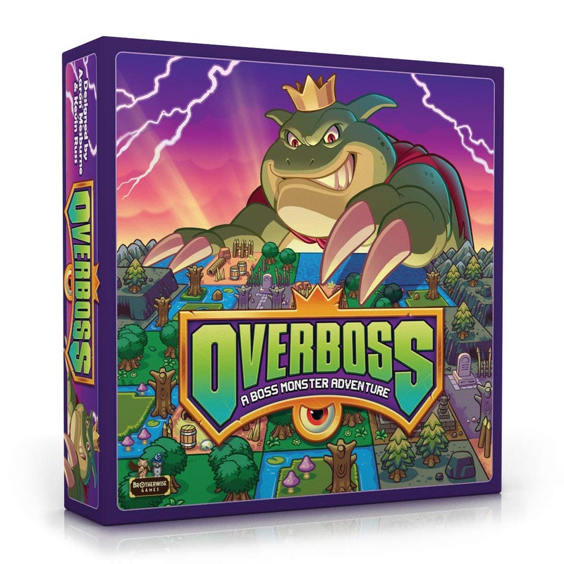 Brotherwise Games Overboss: A Boss Monster Adventure, Purple Medium - Image 1
